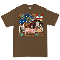 Cacao American farm animals Premium Tee - RanaPortraitStore