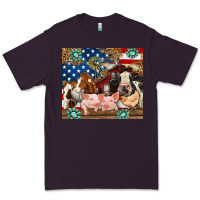 Plum American farm animals Premium Tee - RanaPortraitStore