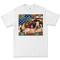 White American farm animals Premium Tee - RanaPortraitStore