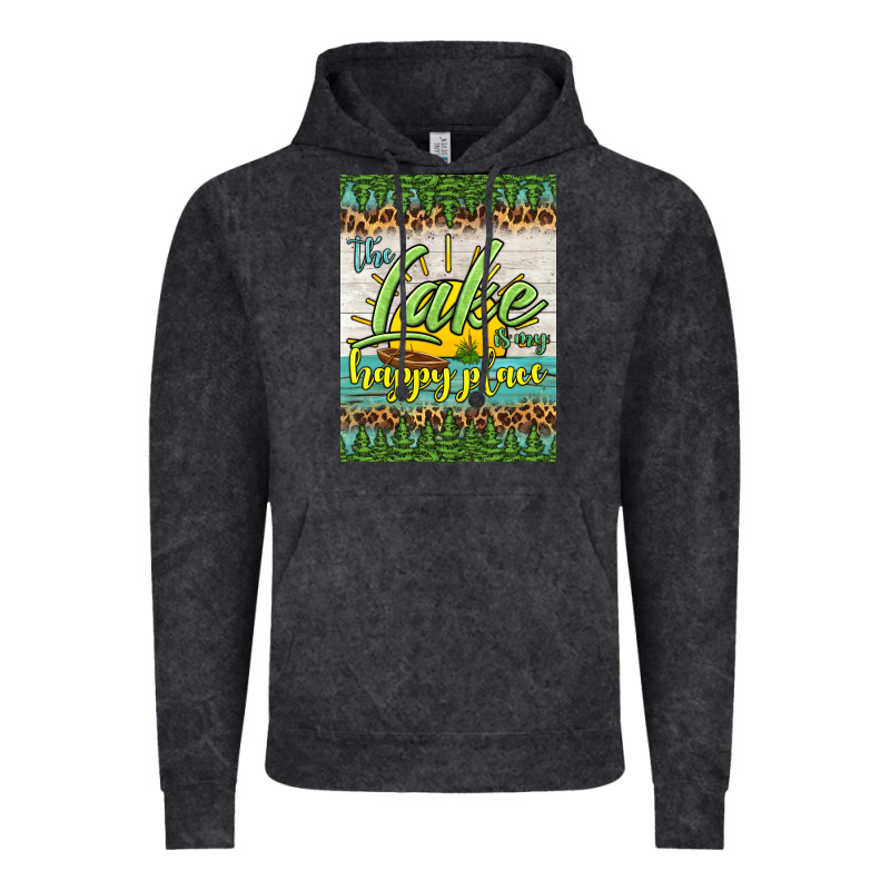 The Lake Is My Happy Place Air Freshener Vintage Hoodie by HRA Design Shop | Teevron