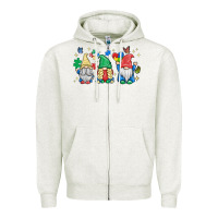 Autism Gnome Zipper Hoodie | Teevron