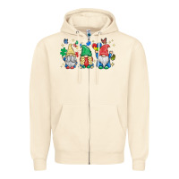 Sandshell autism gnome Zipper Hoodie - MaliasSmallBusiness