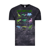 Cloud Black god says i am dinosaurs Vintage Tee - JahusDesignShop