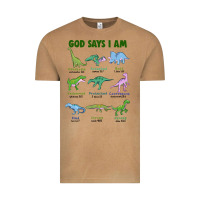 Vintage Camel god says i am dinosaurs Vintage Tee - JahusDesignShop
