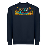 Navy beer and sunshine 16oz libbey cup Heavyweight Sweatshirt - HRA Design Shop