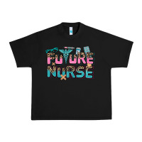 Black future nurse Urban Heavy Tee - AdoDesignShop