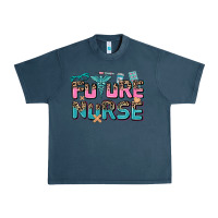 Midnight Navy future nurse Urban Heavy Tee - AdoDesignShop