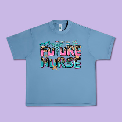 Future Nurse Urban Heavy Tee Designed By Adodesignshop