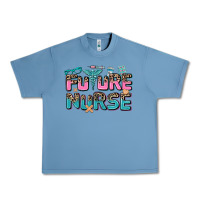 Pebble Blue future nurse Urban Heavy Tee - AdoDesignShop