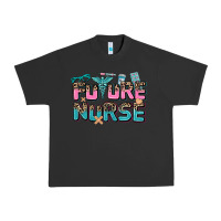 Pigment Black future nurse Urban Heavy Tee - AdoDesignShop