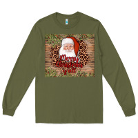 Army Green santa merry christmas y'all Long Sleeve Tee - AdoDesignShop