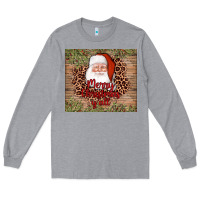 Heather Grey santa merry christmas y'all Long Sleeve Tee - AdoDesignShop