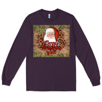 Plum santa merry christmas y'all Long Sleeve Tee - AdoDesignShop
