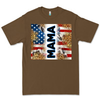 Cacao American mama Premium Tee - RanaPortraitStore
