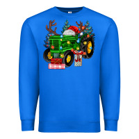 True Royal farm tractor christmas Premium Sweatshirt - MaliasSmallBusiness