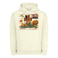 Pigment Pistachio fall for jesus he never leaves Urban Hoodie - TumblerDesignByShophia
