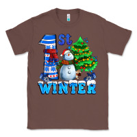 Chestnut first winter with snowman Classic Tee - AdoDesignShop