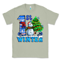 Matcha first winter with snowman Classic Tee - AdoDesignShop