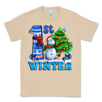 Mushroom first winter with snowman Classic Tee - AdoDesignShop