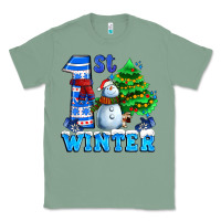 Sage first winter with snowman Classic Tee - AdoDesignShop