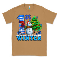 Toasted Coconut first winter with snowman Classic Tee - AdoDesignShop