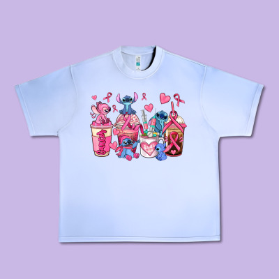 Breast Cancer Stitch Coffee Cups Urban Heavy Tee Designed By Adodesignshop