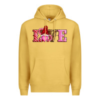 Antique Gold valentines day gnomes love Premium Hoodie - RanaPortraitStore