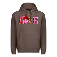 Coffee valentines day gnomes love Premium Hoodie - RanaPortraitStore