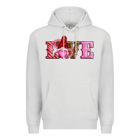 Dove Grey valentines day gnomes love Premium Hoodie - RanaPortraitStore
