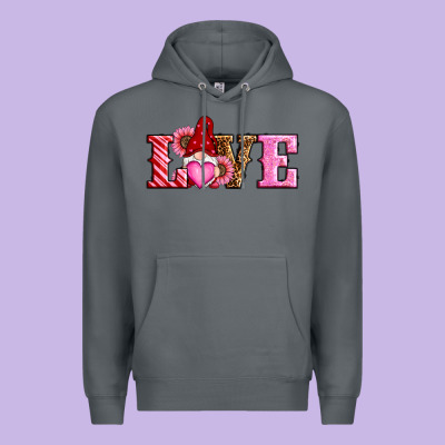Valentines Day Gnomes Love Premium Hoodie Designed By Ranaportraitstore