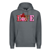 Rock valentines day gnomes love Premium Hoodie - RanaPortraitStore