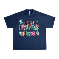 Navy dialysis nurse Urban Heavy Tee - AdoDesignShop