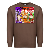 Chestnut happy hallothanksmas gnomies Premium Sweatshirt - MaliasSmallBusiness