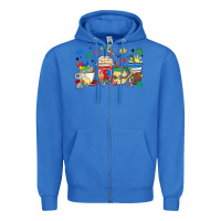 True Royal autism awareness day coffee cups Zipper Hoodie - MaliasSmallBusiness