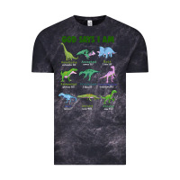 Cloud Black god says i am dinosaurs Vintage Tee - JahusDesignShop