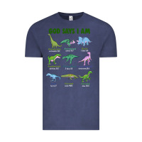 God Says I Am Dinosaurs Vintage Tee | Teevron