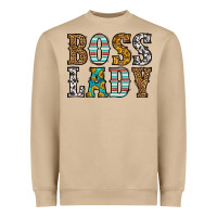 Mushroom western boss lady Heavyweight Sweatshirt - HRA Design Shop
