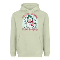 Matcha 'tis the season to be freezing Heavyweight Hoodie - MaliasSmallBusiness