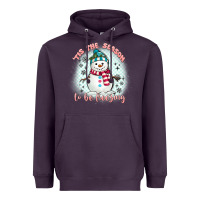 'tis The Season To Be Freezing Heavyweight Hoodie | Teevron