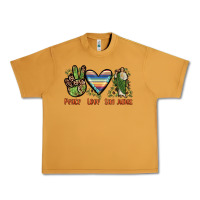 Peanut Butter peace love san judas Urban Heavy Tee - JahusDesignShop