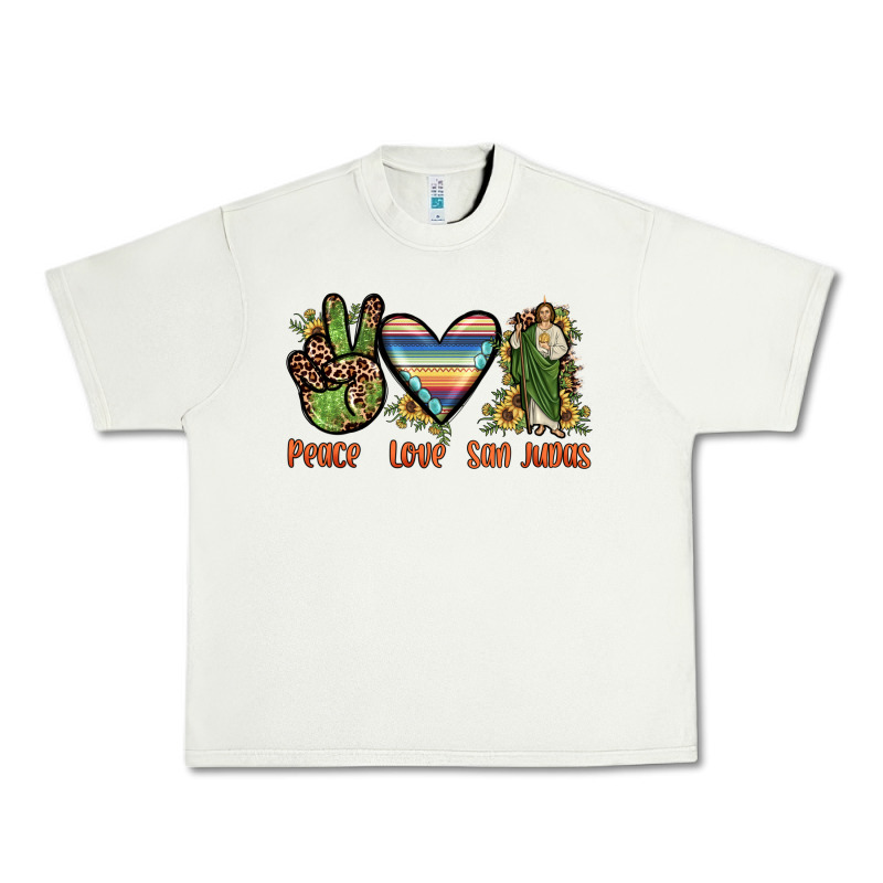 Peace Love San Judas Urban Heavy Tee by JahusDesignShop | Teevron