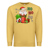 Antique Gold ho ho ho gnome santa coffee cup Premium Sweatshirt - MaliasSmallBusiness