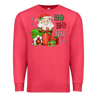 Cardinal ho ho ho gnome santa coffee cup Premium Sweatshirt - MaliasSmallBusiness
