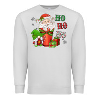 Dove Grey ho ho ho gnome santa coffee cup Premium Sweatshirt - MaliasSmallBusiness