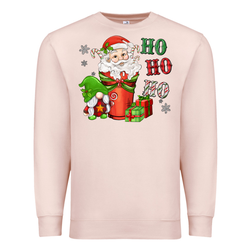 Ho Ho Ho Gnome Santa Coffee Cup Premium Sweatshirt by MaliasSmallBusiness | Teevron