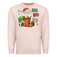 Pale Pink ho ho ho gnome santa coffee cup Premium Sweatshirt - MaliasSmallBusiness