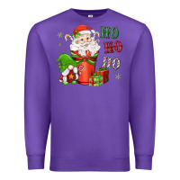 Purple ho ho ho gnome santa coffee cup Premium Sweatshirt - MaliasSmallBusiness