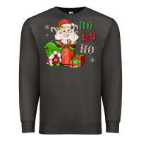 Smoke ho ho ho gnome santa coffee cup Premium Sweatshirt - MaliasSmallBusiness