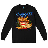 Black nuggets Long Sleeve Tee - AdoDesignShop
