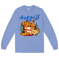 Colony Blue nuggets Long Sleeve Tee - AdoDesignShop